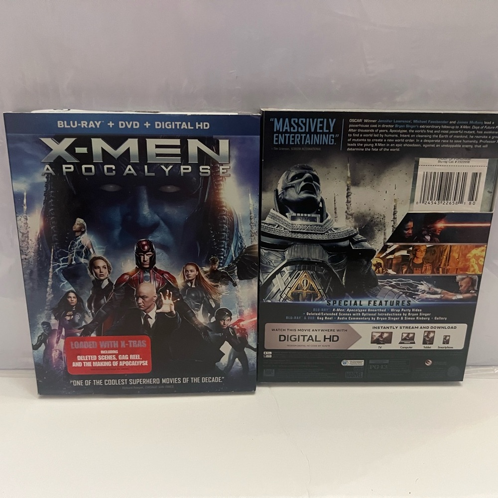 X-Men: Apocalypse Blu-ray + DVD + Digital HD